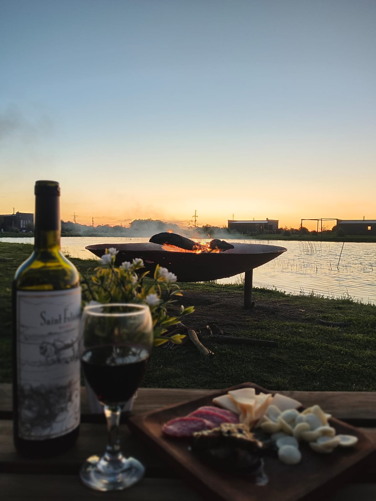 Cabaña vista exterior