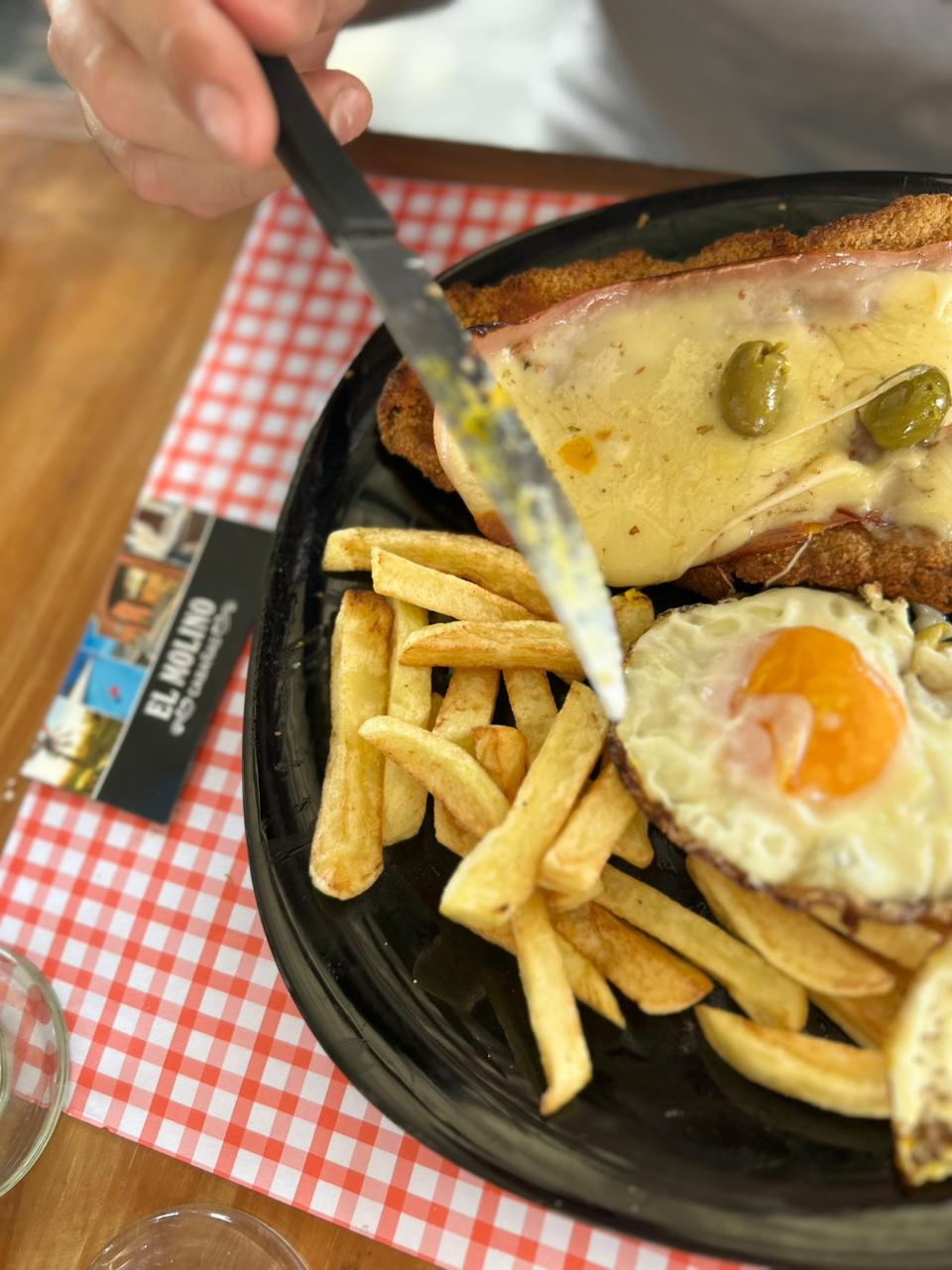 Vista del área de buffet